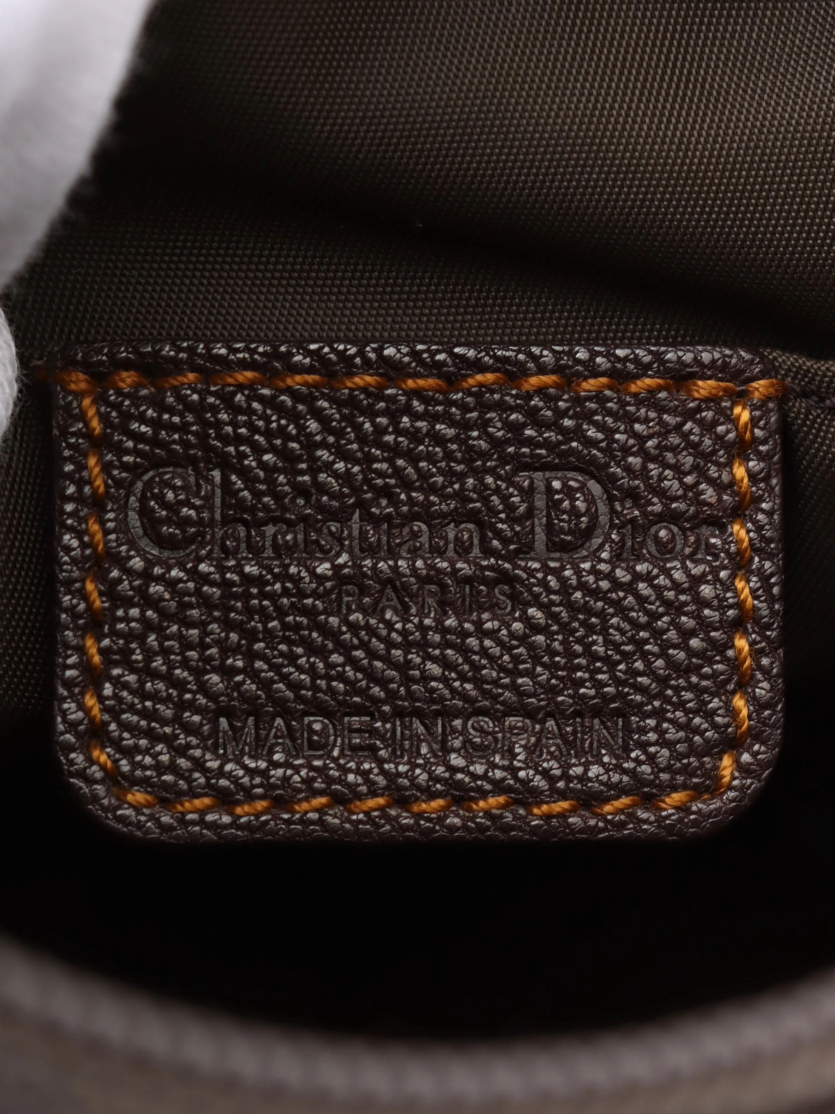 Trotter 图案徽标牌单肩包 棕色