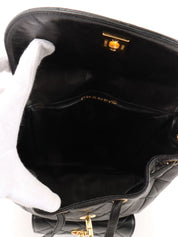 1997 Double CC Turnlock Backpack Black