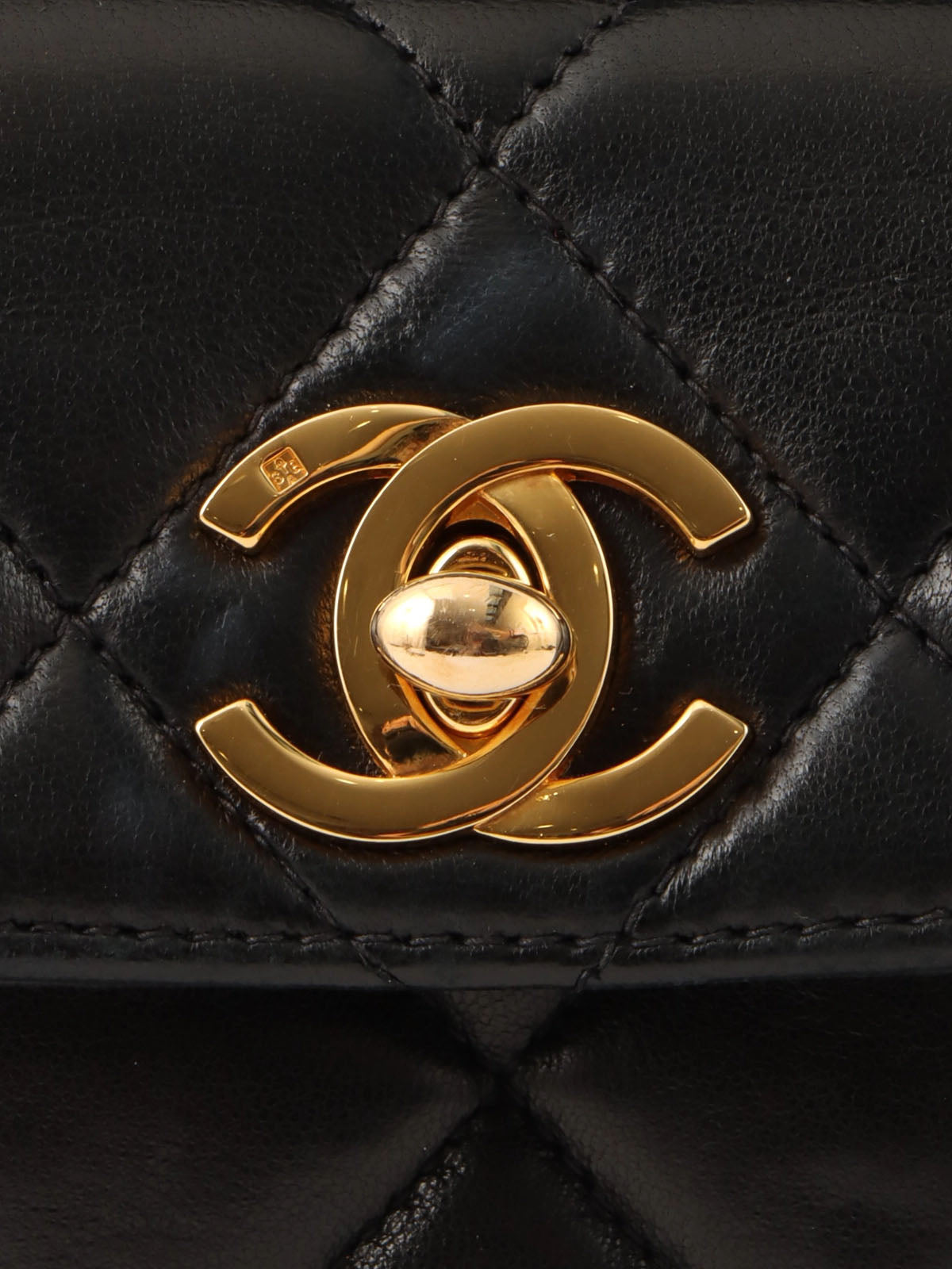1997 Double CC Turnlock Backpack Black