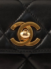 1997 Double CC Turnlock Backpack Black