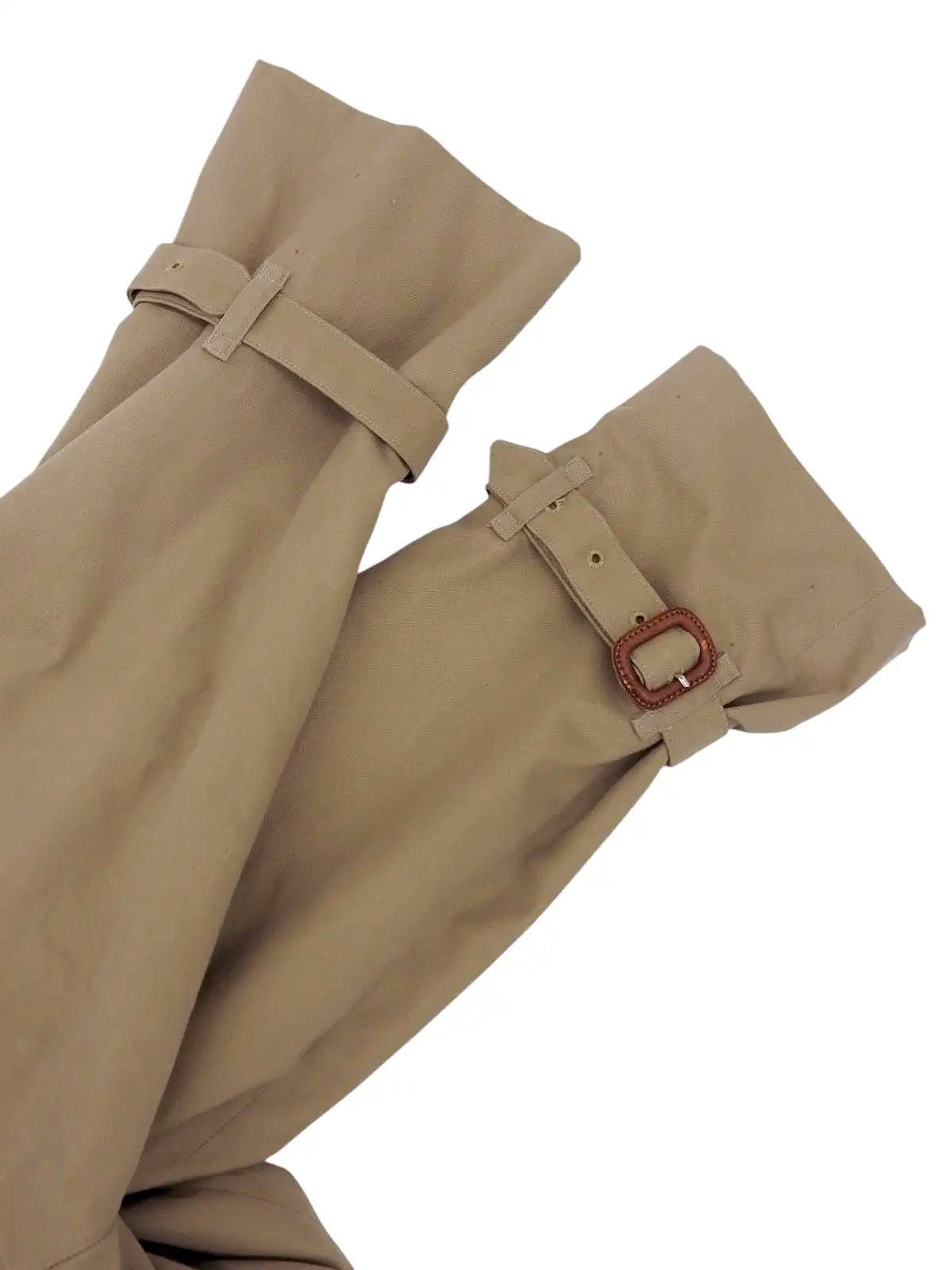 Nova Check Lining Trench Coat in Beige