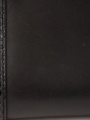 Python Intrecciato Handbag in Black