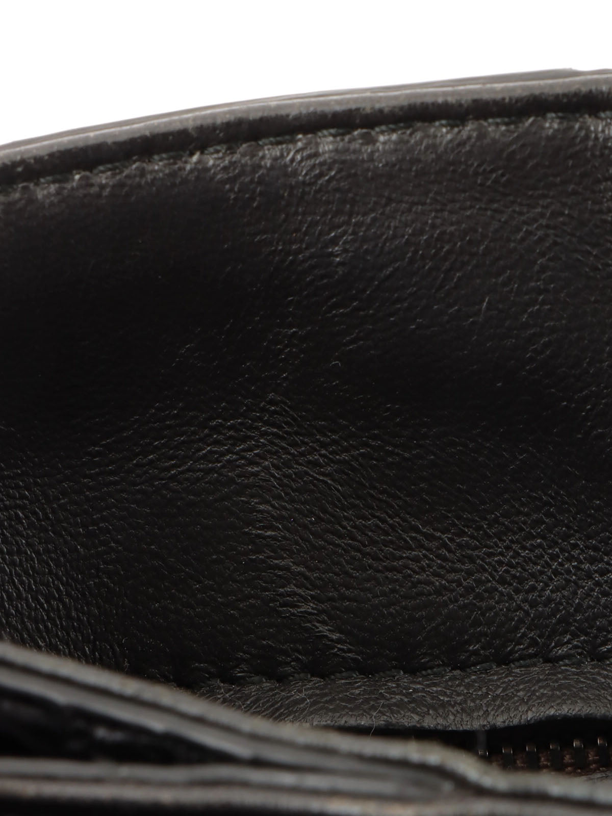 Python Intrecciato Handbag in Black
