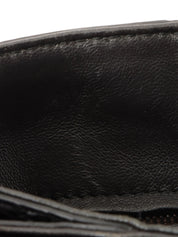 Python Intrecciato Handbag in Black