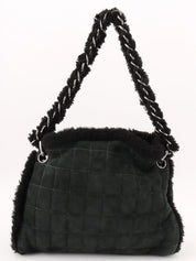 2005 Mouton CC Mark Stitch Shoulder Bag in Black