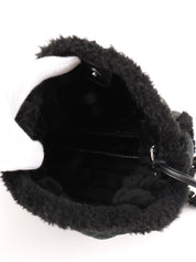 2005 Mouton CC Mark Stitch Shoulder Bag in Black