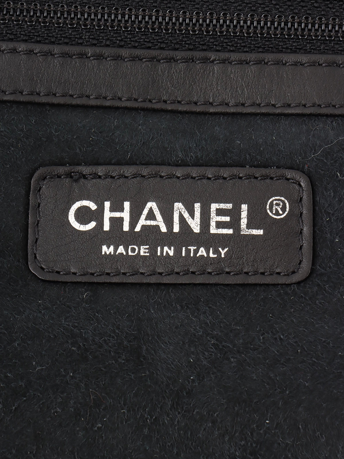 2005 Mouton CC Mark Stitch Shoulder Bag in Black