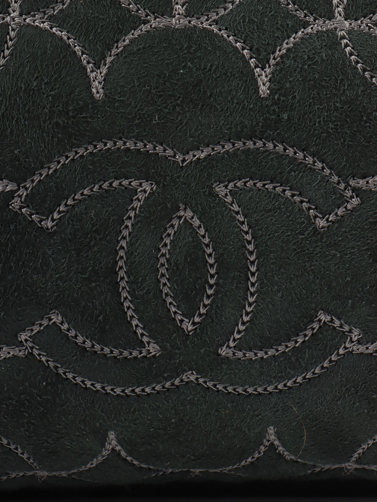 2005 Mouton CC Mark Stitch Shoulder Bag in Black