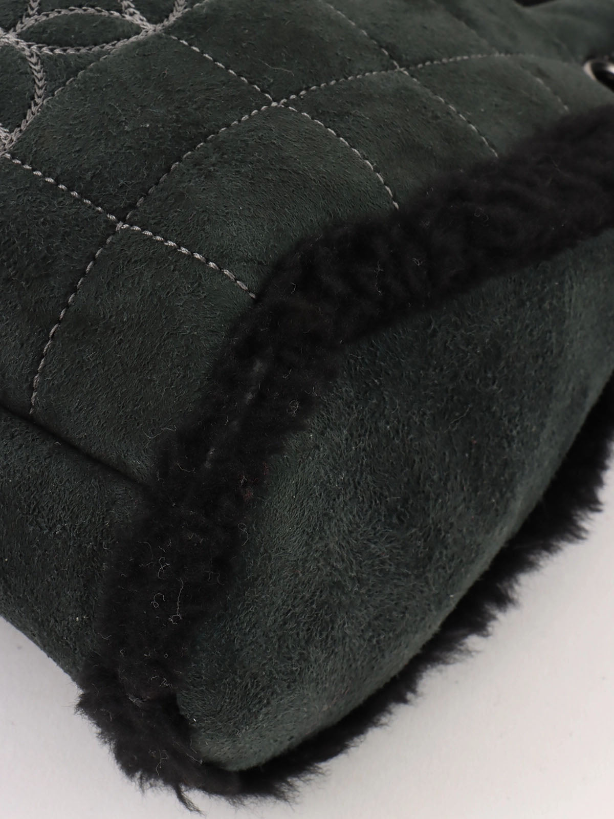 2005 Mouton CC Mark Stitch Shoulder Bag in Black