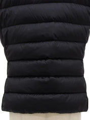 Logo Plate Down Vest Black