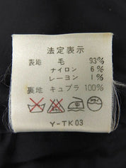 红/灰色格纹大衣