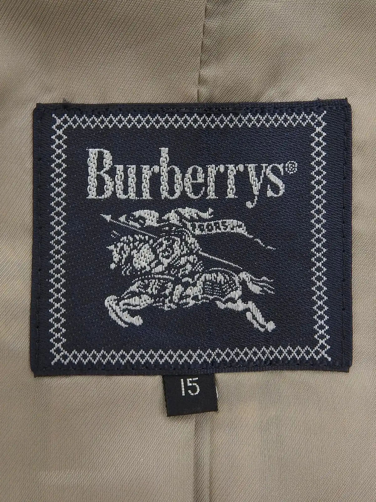 チェックパターンジャケット ベージュ/マルチ