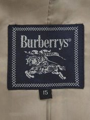 チェックパターンジャケット ベージュ/マルチ