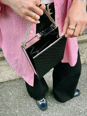 2000 Monogram Satin Ange PM Black