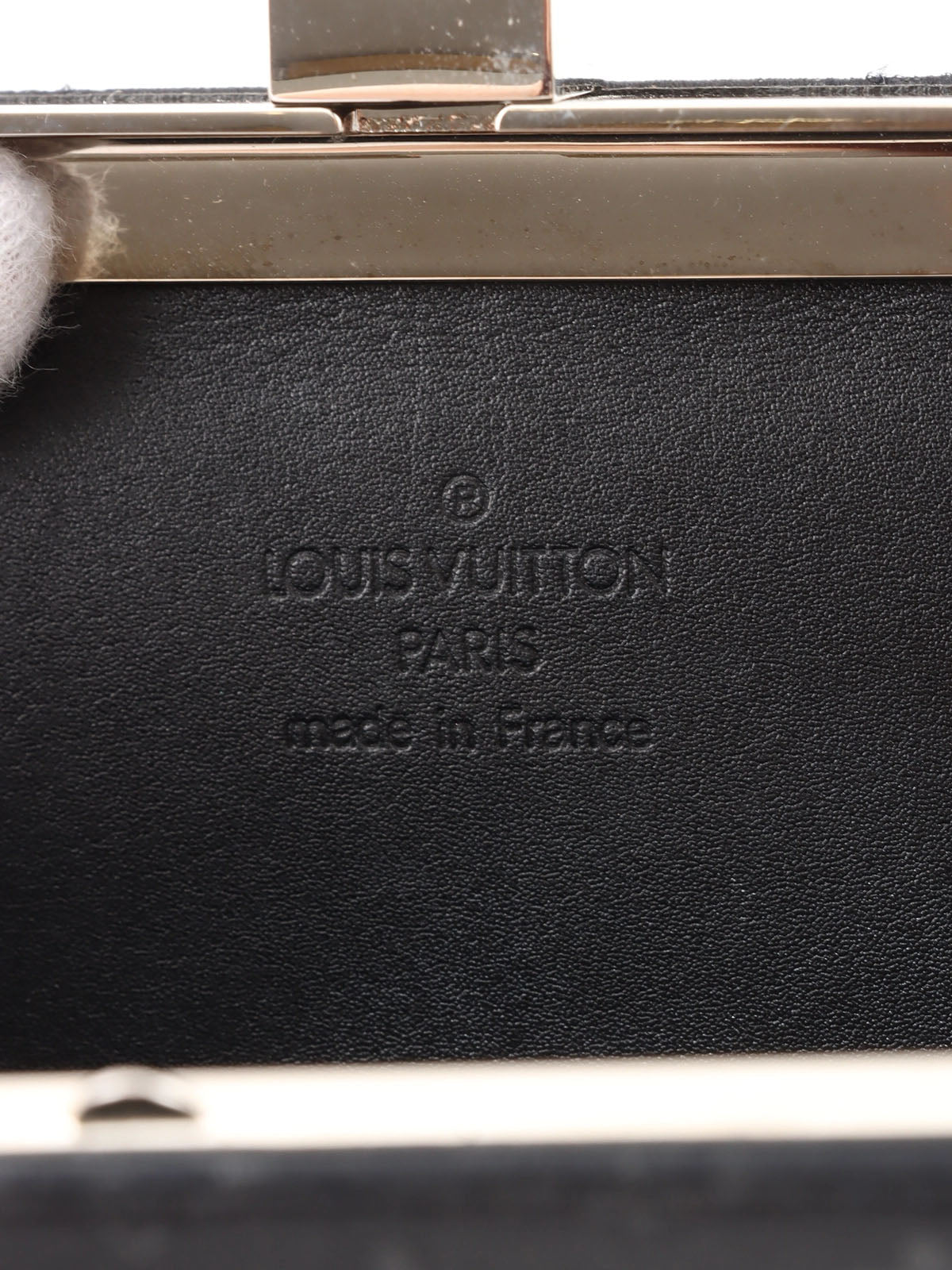 2000 Monogram Satin Ange PM Black