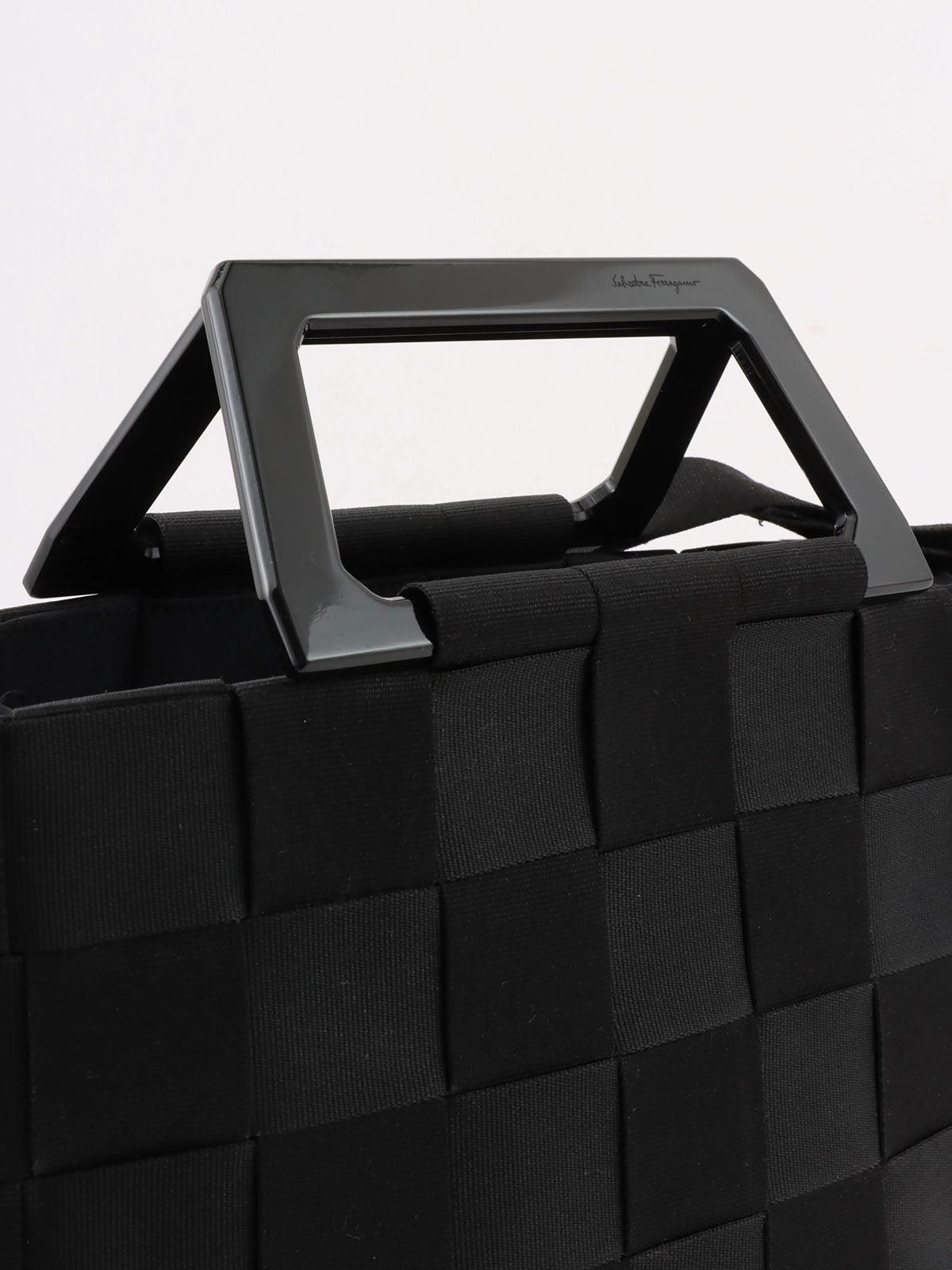 Logo 2-way bag, black