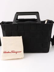 Logo 2-way bag, black