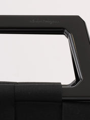 Logo 2-way bag, black