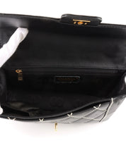2004 Wild Stitch CC Turnlock Handbag in Black