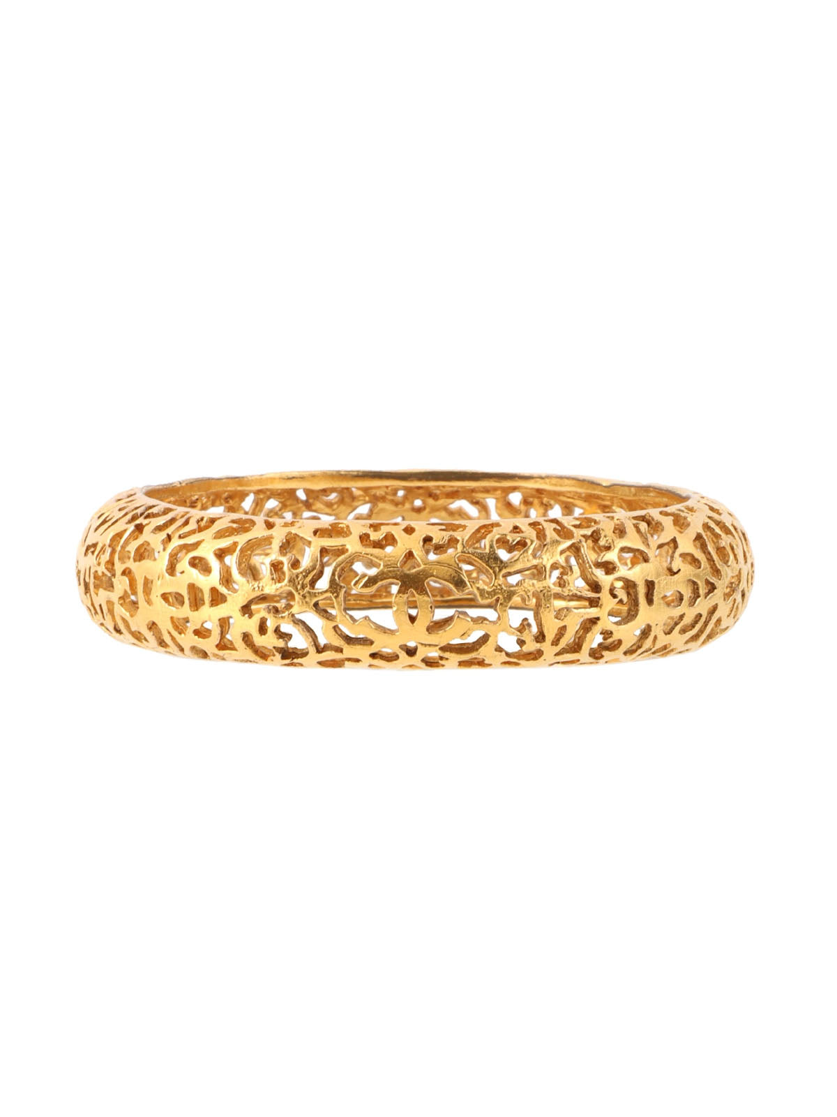 4CC Mark Bangle Gold