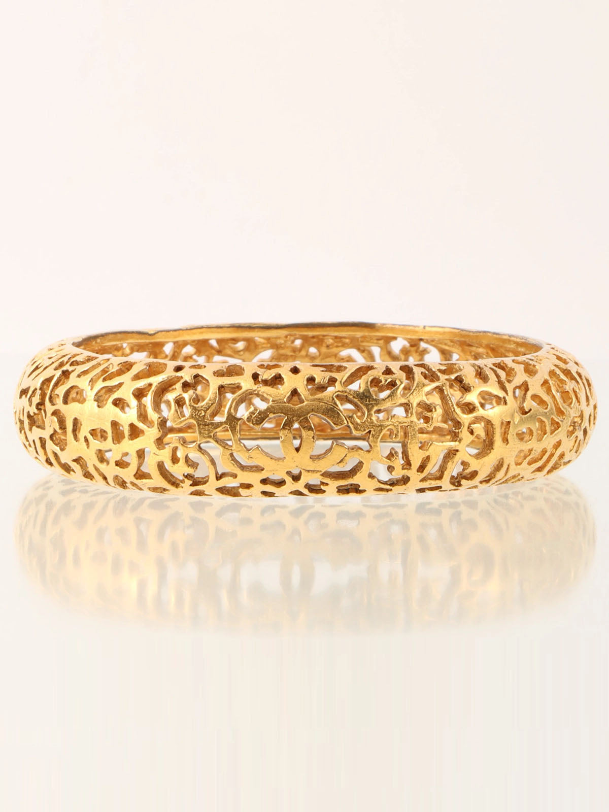 4CC Mark Bangle Gold