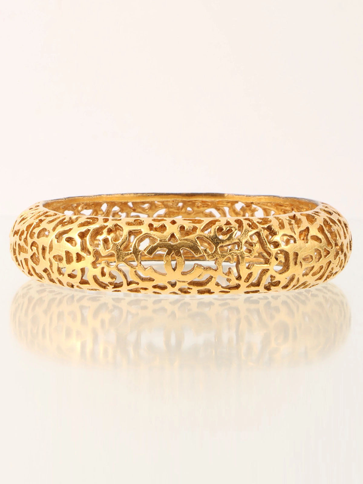 4CC Mark Bangle Gold