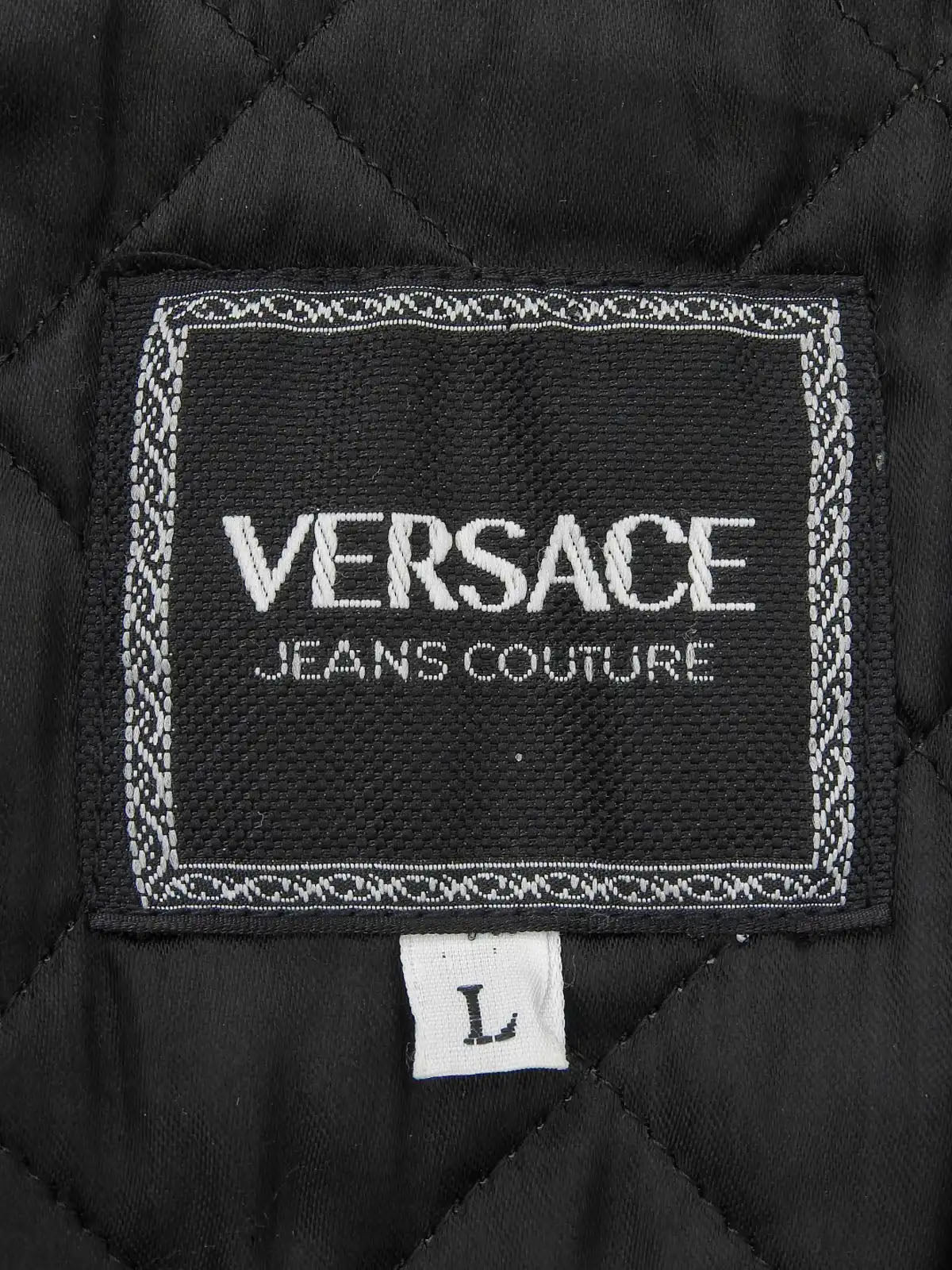 黑色条纹美杜莎纽扣套装