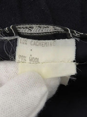 深海军蓝褶皱美杜莎纽扣套装