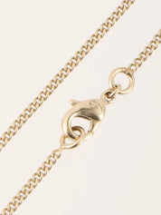 2012 Pearl CC Mark Necklace Gold