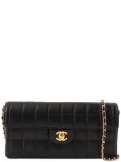 2003 Chocobar CC Turnlock Chain Bag, Black