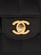 2003 Chocobar CC Turnlock Chain Bag, Black