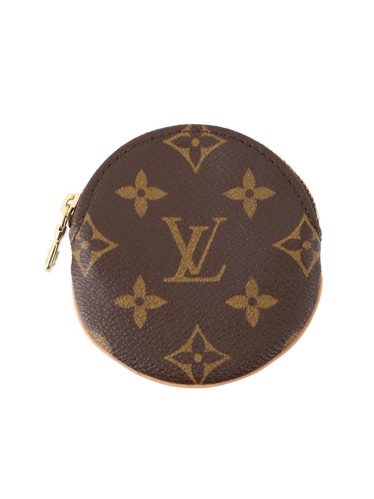 2004 Canvas Monogram Porte Monnaie Long Brown