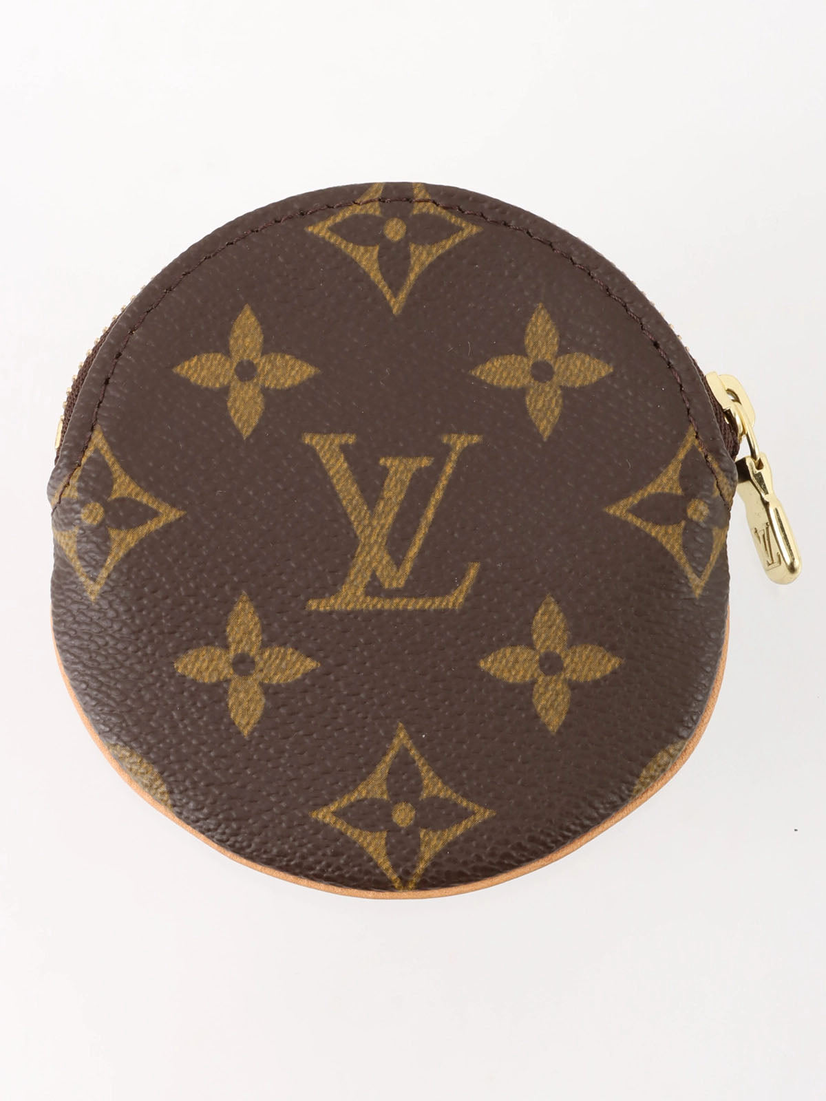 2004 Canvas Monogram Porte Monnaie Long Brown