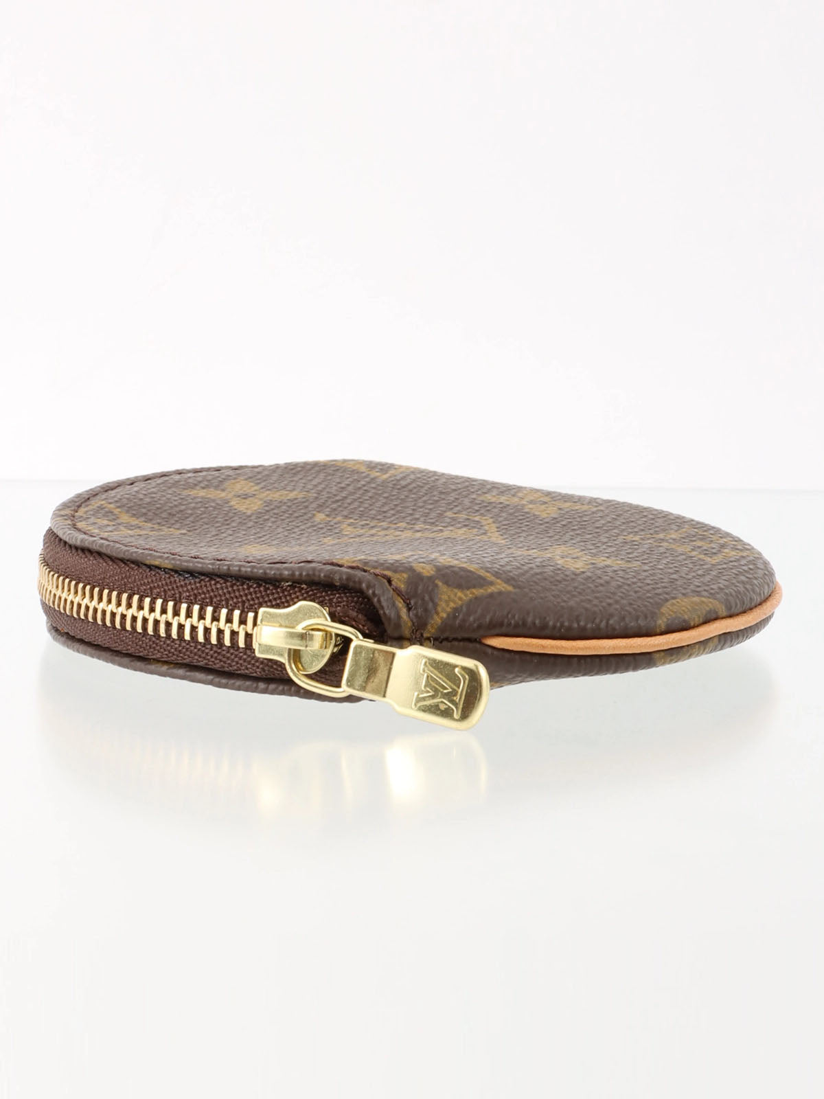 2004 Canvas Monogram Porte Monnaie Long Brown