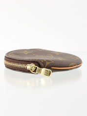 2004 Canvas Monogram Porte Monnaie Long Brown