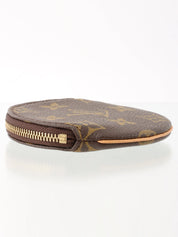 2004 Canvas Monogram Porte Monnaie Long Brown