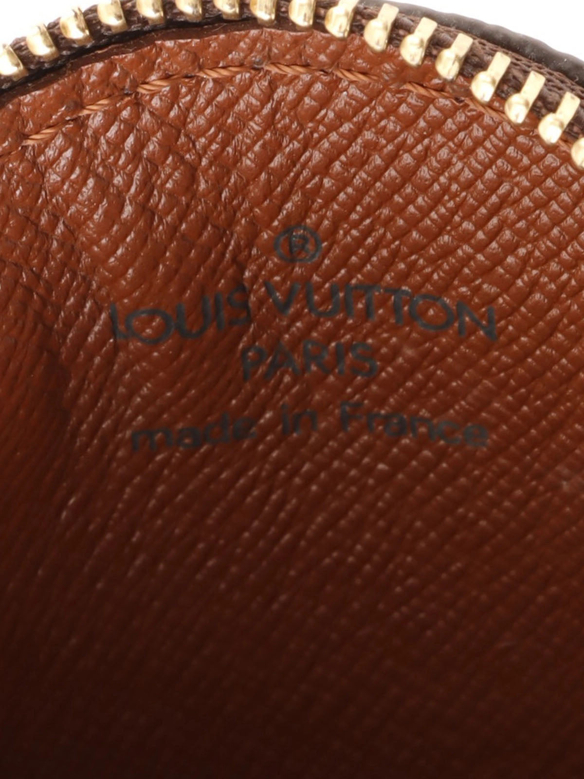 2004 Canvas Monogram Porte Monnaie Long Brown