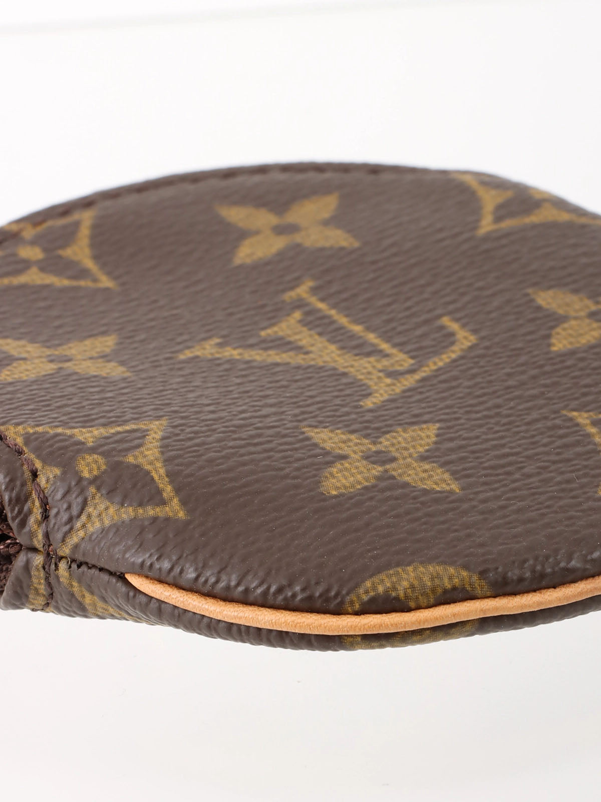 2004 Canvas Monogram Porte Monnaie Long Brown
