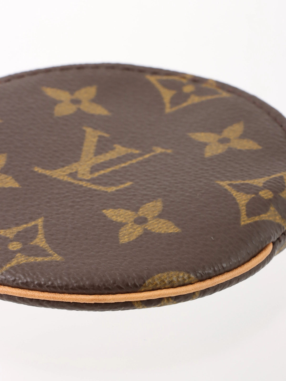 2004 Canvas Monogram Porte Monnaie Long Brown