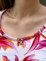 925 Loving Heart Necklace Silver