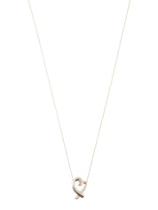 925 Loving Heart Necklace Silver