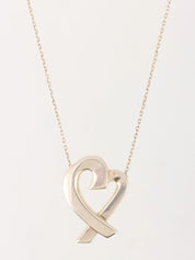 925 Loving Heart Necklace Silver