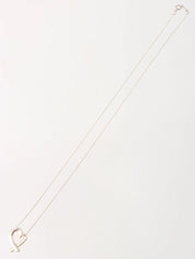925 Loving Heart Necklace Silver