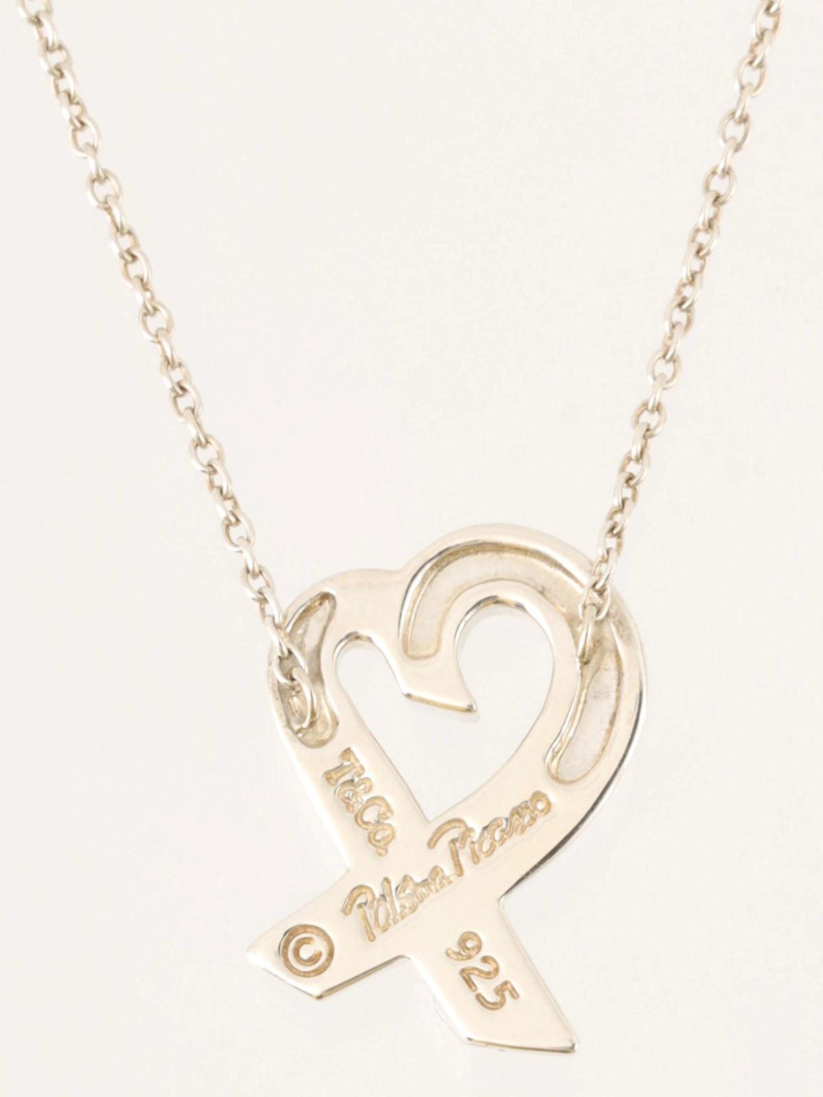 925 Loving Heart Necklace Silver