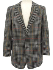 棕色/黑色格纹夹克