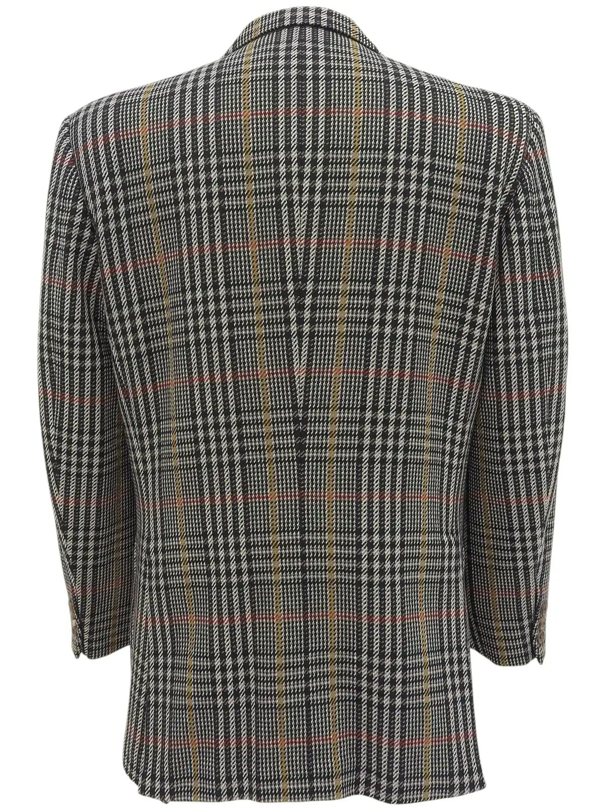 棕色/黑色格纹夹克