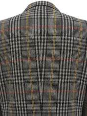 棕色/黑色格纹夹克