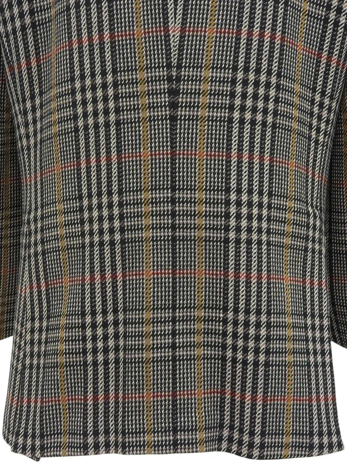 棕色/黑色格纹夹克