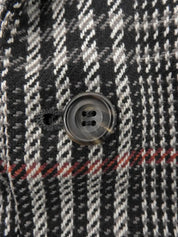 棕色/黑色格纹夹克