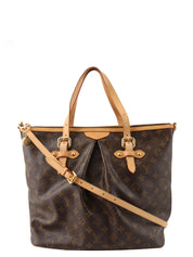 2010 帆布 Monogram Palermo GM 棕色